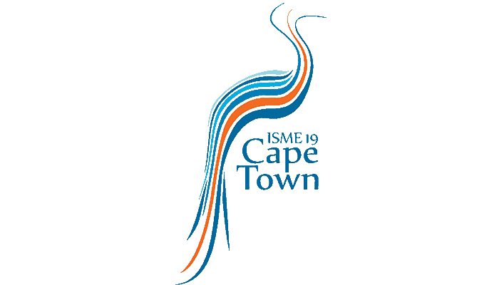 Logo for ISME 19 in Cape Town