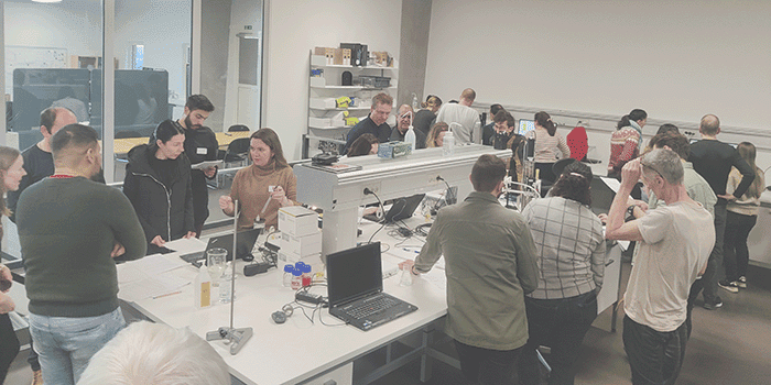 Demo lab during the workshop